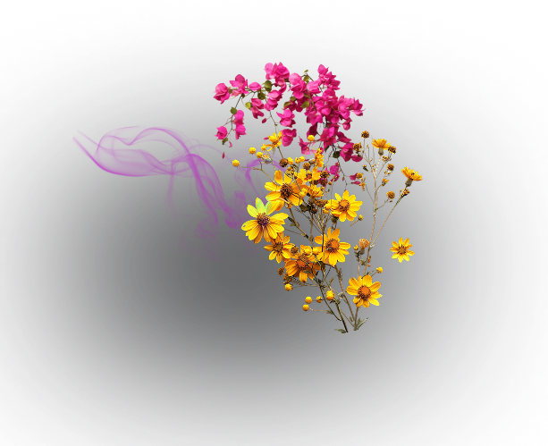 Natural floral ingredients used by fragrance manufacturing companies in India for developing premium fragrance formulations